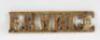 WW2 Free French Brass Nationality Shoulder Title - 2