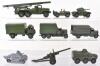 Eight Unboxed Military Dinky Toys - 2