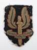 Rare WW2 Middle East Locally Made Special Air Service (S.A.S) Beret Badge