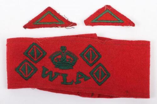 British Women’s Land Army Four Year Armband