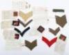 Selection of British Cloth Sealed Pattern Trade, Proficiency and Rank Badges - 4