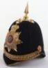 Victorian The Royal Irish Regiment Officers Home Service Helmet - 8