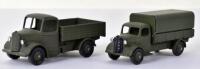 Dinky three repainted Military vehicles