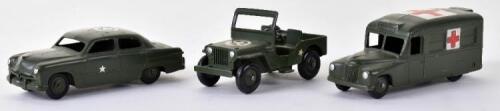 Dinky 170m Ford Sedan US export Military Staff car,