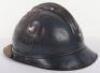 WW1 French Artillery Adrian Pattern Steel Combat Helmet - 7