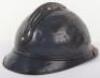 WW1 French Artillery Adrian Pattern Steel Combat Helmet - 8