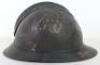 Great War Souvenired Adrian Pattern Helmet of the American Field Service - 10