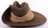 WW2 British Felt Slouch Hat - 2