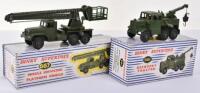 Two Boxed Dinky Supertoys Military Models