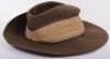 WW2 British Felt Slouch Hat - 3