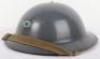 WW2 British Home Front “Sunblem Battery” Factory Workers Steel Helmet - 5