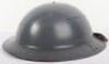 WW2 British Home Front “Sunblem Battery” Factory Workers Steel Helmet - 7