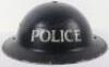 WW2 British Police Officers Steel Helmet