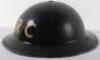 WW2 British Home Front Report & Control Steel Helmet - 5