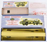 Dinky Toys 666 Missile Erector vehicle with corporal missile