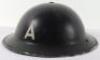 WW2 British Home Front Ambulance Drivers Steel Helmet - 5