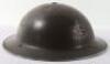 WW2 Auxiliary Fire Service Leicester Steel Helmet - 3