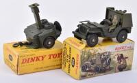 Two Boxed French Dinky Military Models