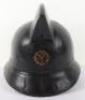 WW2 British Home Front Sevenoaks Rural Fire Brigade Helmet & Citation - 4