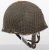 WW2 American Fixed Bale M1 Steel Combat Helmet - 6