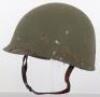 WW2 American Fixed Bale M1 Steel Combat Helmet - 11