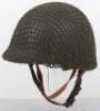 WW2 American Fixed Bale M1 Steel Combat Helmet - 3