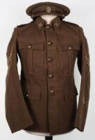 1922 Pattern Royal Signals Dispatch Riders Tunic and Peaked Cap