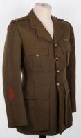 WW2 Bermudan Volunteer in the Royal Army Service Corps Officers Service Dress Tunic