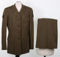 Scarce WW2 Female Canadian Knights of Columbus Welfare Service Officers Uniform