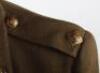 WW2 British Officers Service Dress Uniform of Lieutenant Dennis Bernard Lovelock &ldquo;B&rdquo; Squadron Fife & Forfar Yeomanry Royal Armoured Corps, Killed in Action in Normandy 8th August 1944 - 4