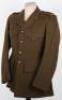 WW2 British Officers Service Dress Uniform of Lieutenant Dennis Bernard Lovelock &ldquo;B&rdquo; Squadron Fife & Forfar Yeomanry Royal Armoured Corps, Killed in Action in Normandy 8th August 1944 - 6