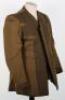 WW2 British Officers Service Dress Uniform of Lieutenant Dennis Bernard Lovelock &ldquo;B&rdquo; Squadron Fife & Forfar Yeomanry Royal Armoured Corps, Killed in Action in Normandy 8th August 1944 - 10