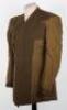 WW2 British Officers Service Dress Uniform of Lieutenant Dennis Bernard Lovelock &ldquo;B&rdquo; Squadron Fife & Forfar Yeomanry Royal Armoured Corps, Killed in Action in Normandy 8th August 1944 - 11