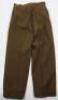 WW2 British Officers Service Dress Uniform of Lieutenant Dennis Bernard Lovelock &ldquo;B&rdquo; Squadron Fife & Forfar Yeomanry Royal Armoured Corps, Killed in Action in Normandy 8th August 1944 - 15