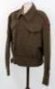 WW2 British Royal Army Ordnance Corps 24th Independent Brigade Group Battle Dress Blouse - 3