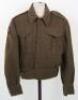 WW2 British Royal Army Ordnance Corps 24th Independent Brigade Group Battle Dress Blouse - 11