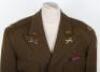 WW2 British Made American Ike Jacket Uniform Set of Major D Van Dusen 406th Field Artillery Group Awarded the Bronze Star for Service in North West Europe - 3