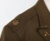 WW2 British Made American Ike Jacket Uniform Set of Major D Van Dusen 406th Field Artillery Group Awarded the Bronze Star for Service in North West Europe - 4