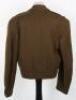 WW2 British Made American Ike Jacket Uniform Set of Major D Van Dusen 406th Field Artillery Group Awarded the Bronze Star for Service in North West Europe - 9