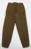 WW2 British Made American Ike Jacket Uniform Set of Major D Van Dusen 406th Field Artillery Group Awarded the Bronze Star for Service in North West Europe - 20