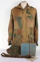 Post WW2 Denison Smock Set Attributed to Staff Sergeant D G Goddard Royal Artillery, who in WW2 Served with the S.O.E (Special Operations Executive), S.A.S (Special Air Service) and S.B.S (Special Boat Service)