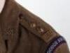 British City of London Yeomanry (Rough Riders) 56th Armoured Division Officers Battle Dress Blouse - 5