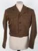 British City of London Yeomanry (Rough Riders) 56th Armoured Division Officers Battle Dress Blouse - 13