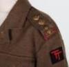 British 6th Battalion Royal Northumberland Fusiliers / 43rd Royal Tank Regiment (RTR) Battle Dress Blouse - 5