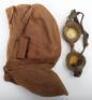 Royal Flying Corps (R.F.C) Leather Flying Helmet - 2