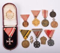 Grouping of Imperial Austrian Medals