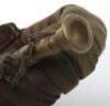 WW1 German Saxon Battle Damaged Field Bugle - 8