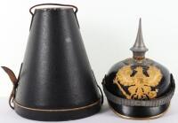 WW1 German Wartime Produced Officers Pickelhaube