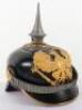 WW1 German Wartime Produced Officers Pickelhaube - 6