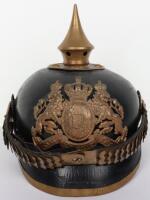 WW1 German Bavarian NCO’s Pickelhaube